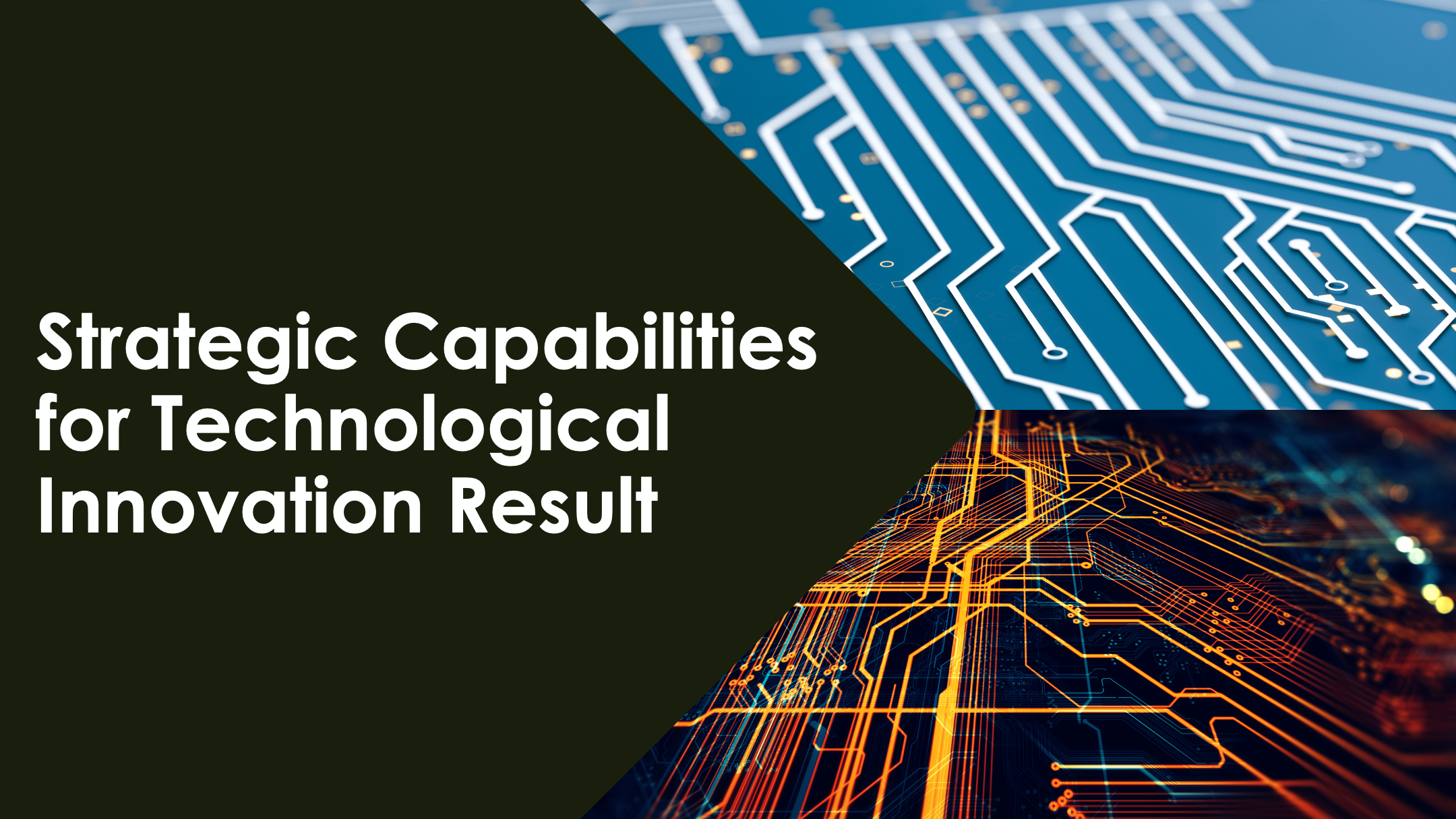 Strategic Capabilities for Technological Innovation Result